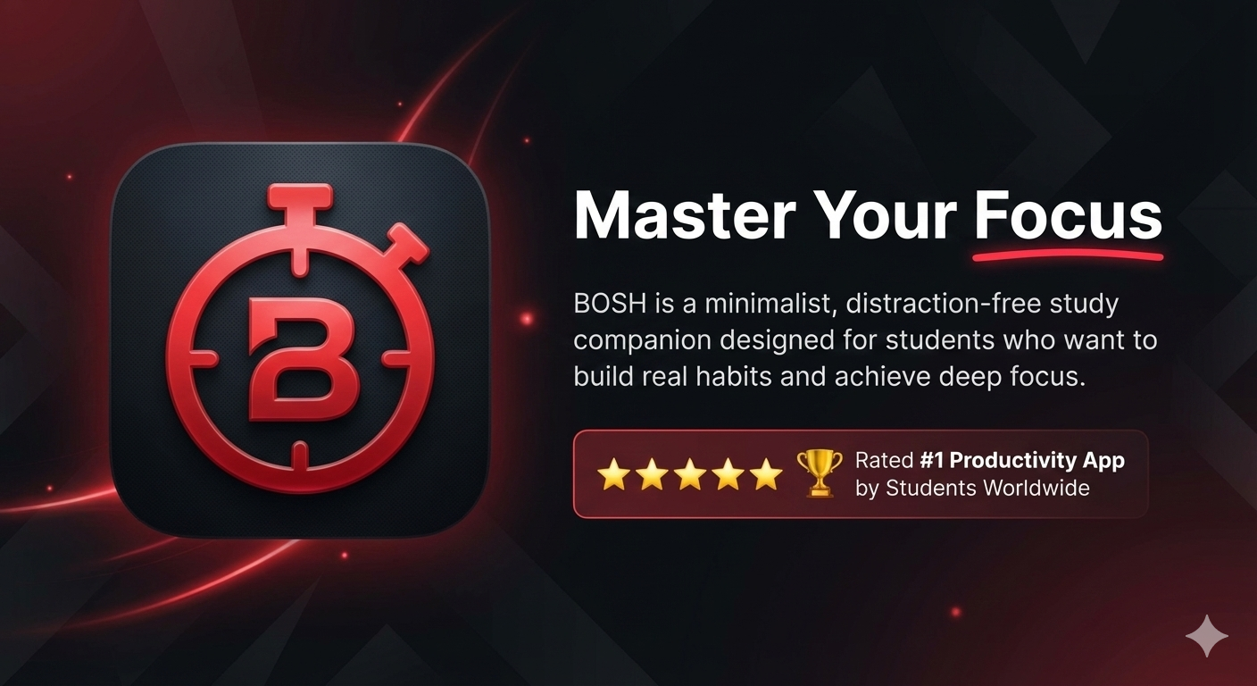 Présentation de l'app BOSH